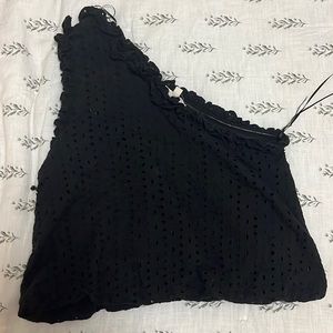 boutique one shoulder top